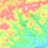 板石街道地形图、海拔、地势