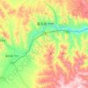 拉卜楞镇地形图、海拔、地势