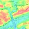 Coatesville地形图、海拔、地势