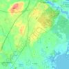 Arundel地形图、海拔、地势