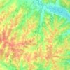Chajarí地形图、海拔、地势