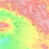 阿勒泰地区地形图、海拔、地势