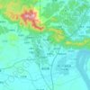 盘谷镇地形图、海拔、地势