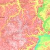 乌里扬诺夫斯克州地形图、海拔、地势