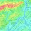 Princeton地形图、海拔、地势
