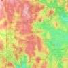 Coventry地形图、海拔、地势
