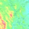 Waterboro地形图、海拔、地势
