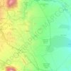 基圖伊郡地形图、海拔、地势