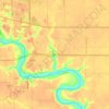Pleasant Valley Township地形图、海拔、地势