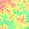 Franklin Township地形图、海拔、地势