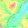 鸣皋镇地形图、海拔、地势