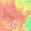 和顺县地形图、海拔、地势