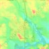 Meridianville地形图、海拔、地势