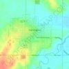 Hartington地形图、海拔、地势