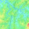 Woodstock地形图、海拔、地势