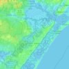 Upper Township地形图、海拔、地势