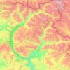 禾木哈纳斯蒙古民族乡地形图、海拔、地势