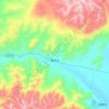 曲洛乡地形图、海拔、地势