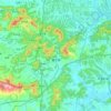 莲花镇地形图、海拔、地势