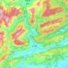 永安镇地形图、海拔、地势