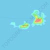 渔山列岛地形图、海拔、地势