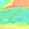 Plottier地形图、海拔、地势