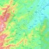 遂川县地形图、海拔、地势