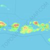 西努沙登加拉省地形图、海拔、地势