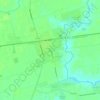 East Bernard地形图、海拔、地势