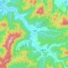 下管镇地形图、海拔、地势