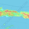 哥伦打洛省地形图、海拔、地势