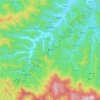 南极乡地形图、海拔、地势