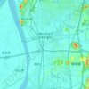 马鞍山市经济技术开发区地形图、海拔、地势
