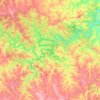 Lake Of The Ozarks地形图、海拔、地势