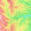 Fort Worth地形图、海拔、地势