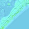 Wildwood Crest地形图、海拔、地势