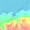 Municipio de El Calafate地形图、海拔、地势