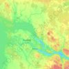 Alma地形图、海拔、地势