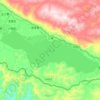 异龙湖地形图、海拔、地势