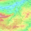 灵宝市地形图、海拔、地势
