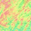 黎平县地形图、海拔、地势