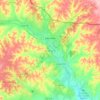 Kerrville地形图、海拔、地势