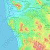 Pisa地形图、海拔、地势