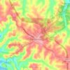 Camdenton地形图、海拔、地势