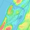 Inwood地形图、海拔、地势