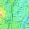 台東地形图、海拔、地势