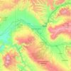Mesa County地形图、海拔、地势