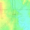 Blackwell地形图、海拔、地势