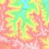 吉汝乡地形图、海拔、地势