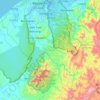 林梦地形图、海拔、地势